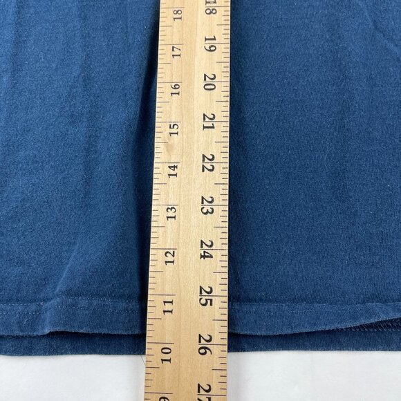 Carlos N Charlies Tshirt Mens Blue Short Sleeve Graphic - Picture 4 of 8